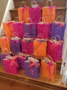 Mothers Day gift bags Grassroots 2014 turned